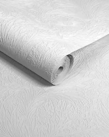 William Morris Marigold Paintable Wallpaper