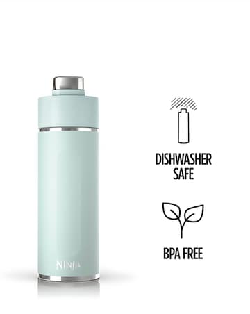 Ninja Thirsti Carbonated 700ml 24oz Bottle with Carbonation Lid in Mint