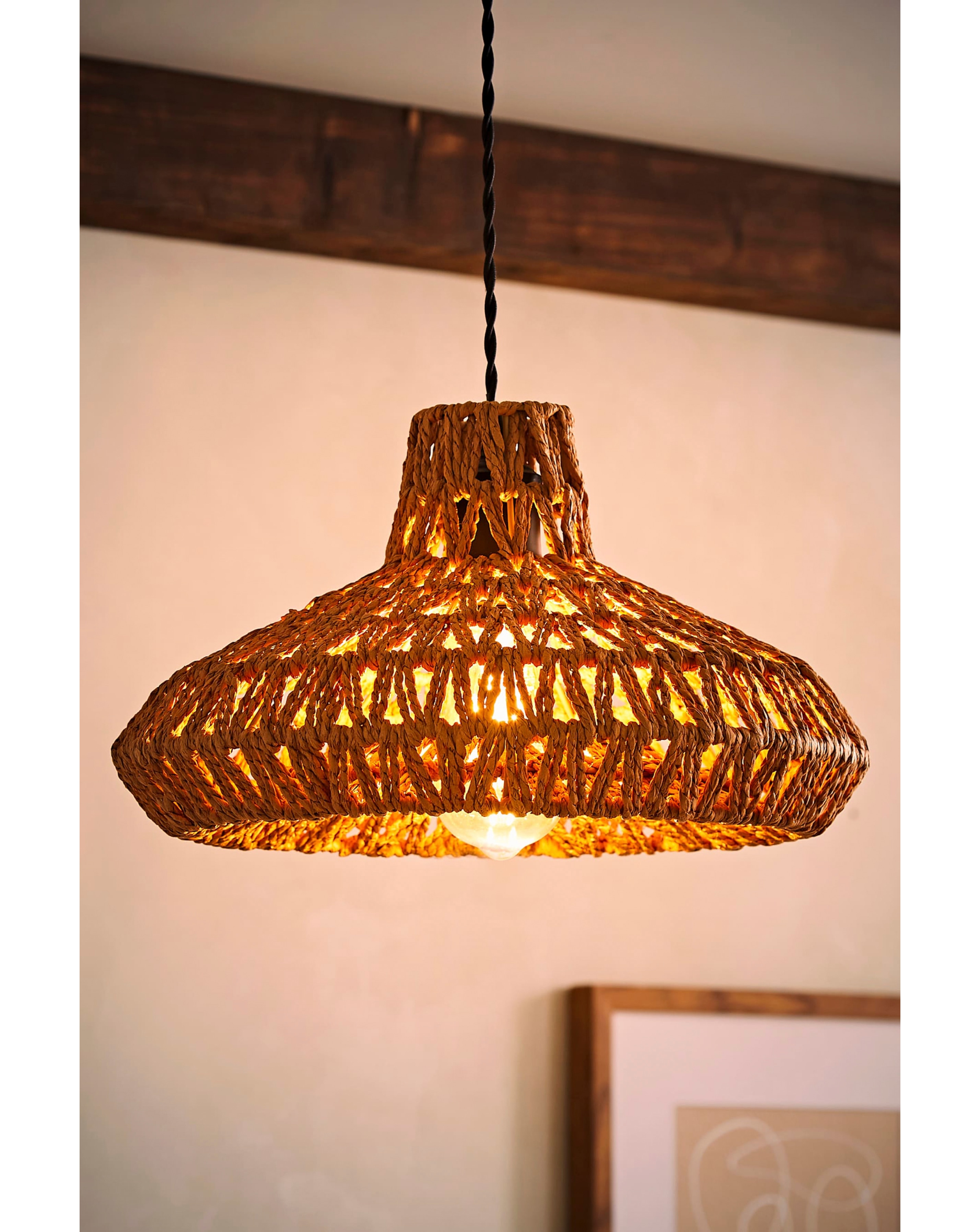 Hamilton Natural Weave Shade 35cm