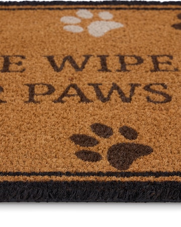 My Mat Wipe Your Paws Coir Doormat