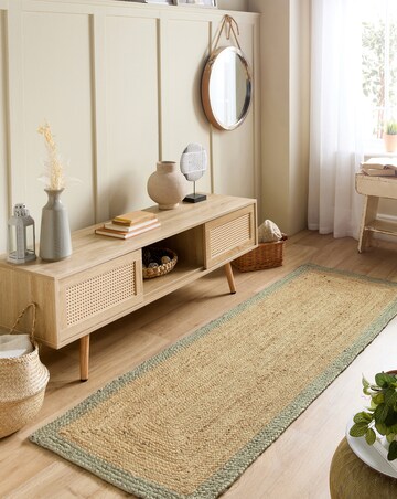 Jute Border Runner