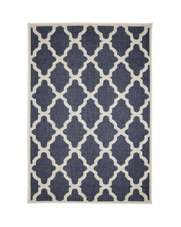 Trellis Gel Flatweave Rug