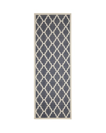 Trellis Gel Flatweave Runner