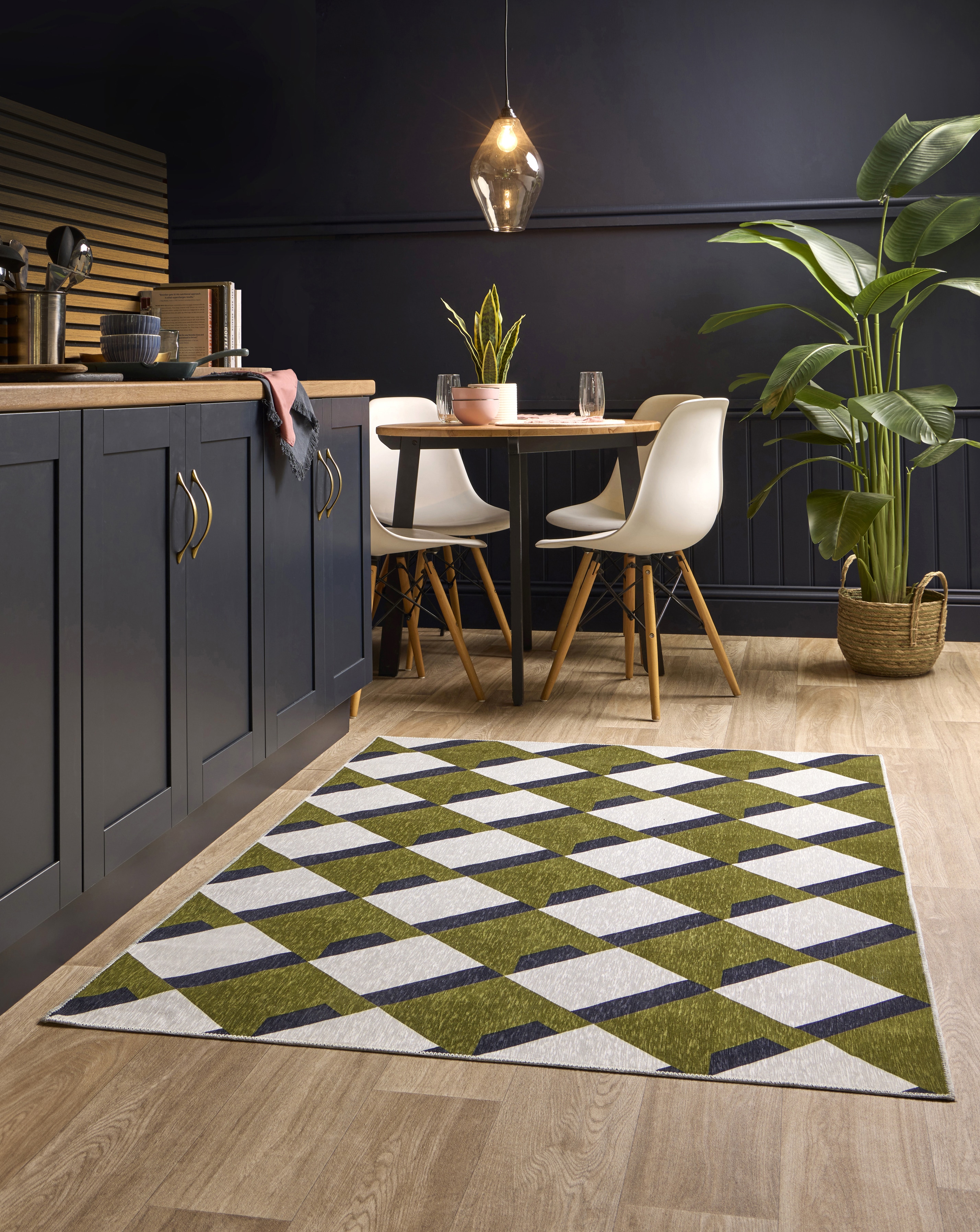 New In - Kyoto Washable Easy-Care Rug