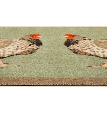 My Mat Nylon Indoor Pattern Chickens Doormat
