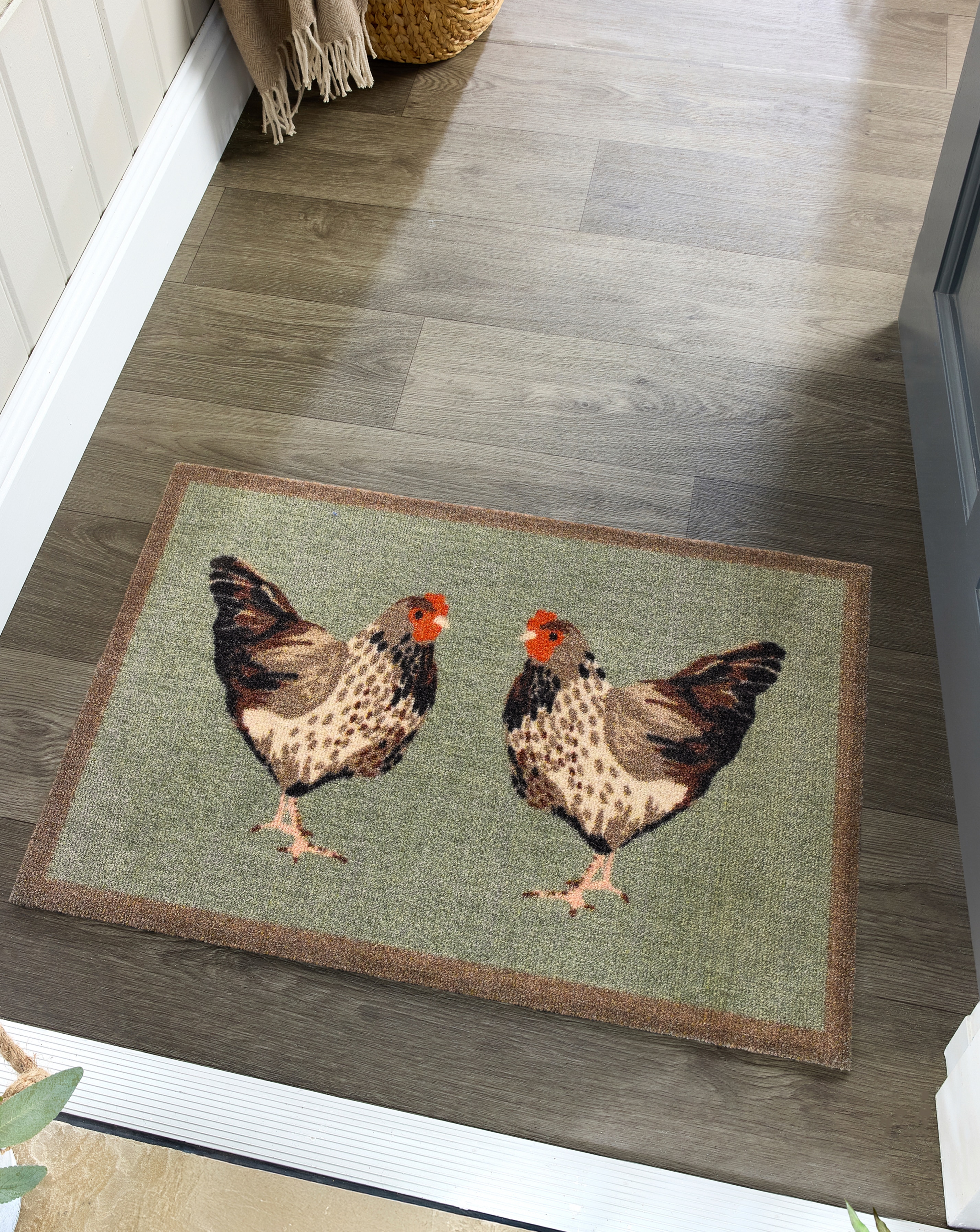 New In - My Mat Nylon Indoor Chickens Doormat