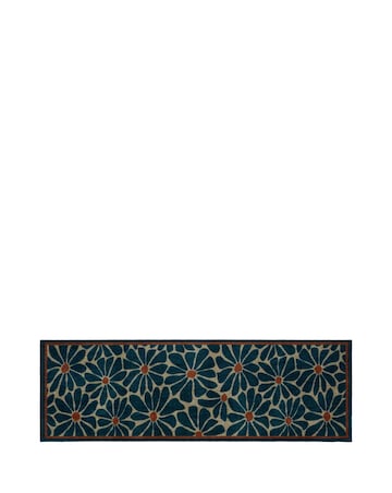 My Mat Nylon Indoor Pattern Boho Floral Runner
