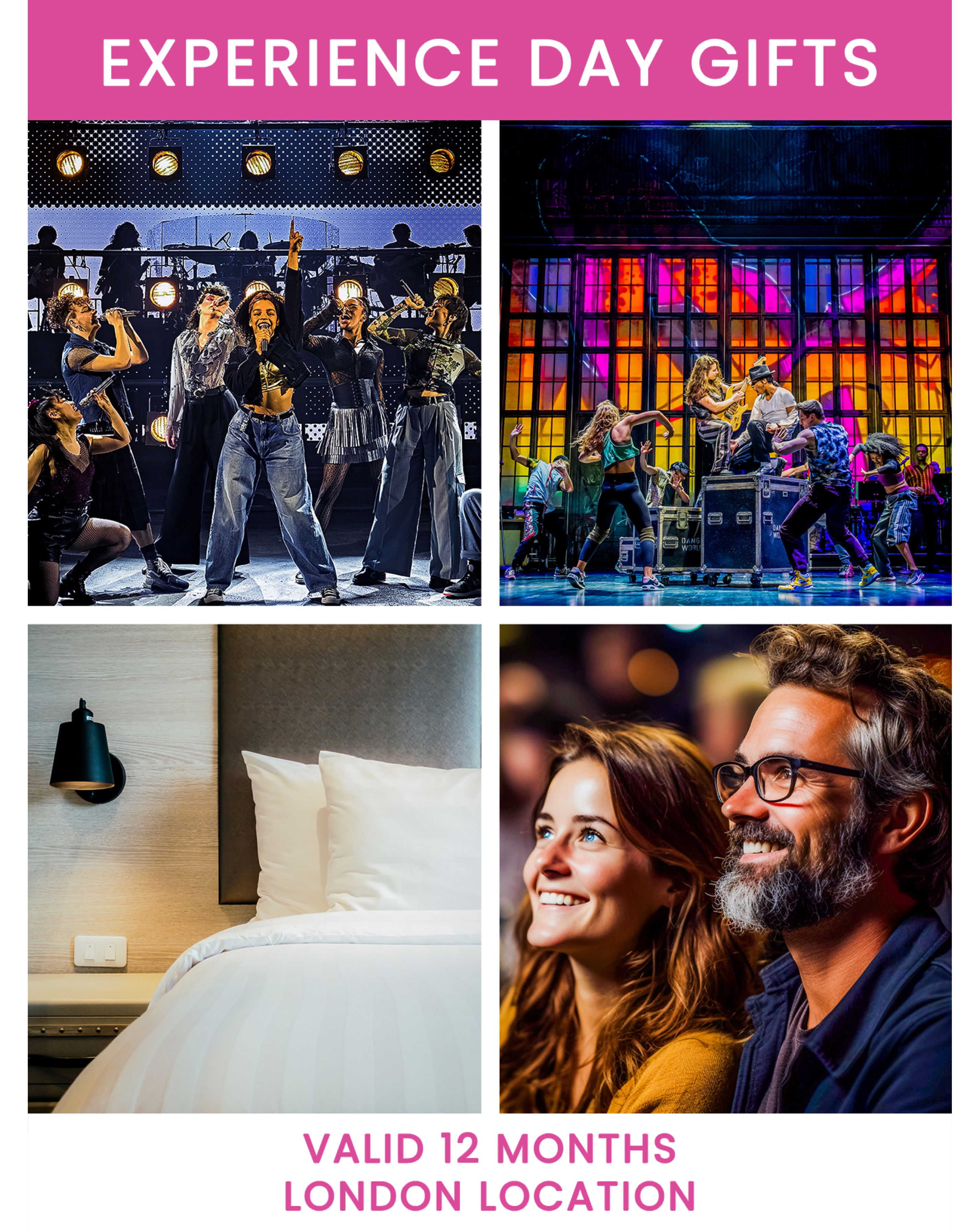 New In - Theatre and 4* Overnight Stay for Two