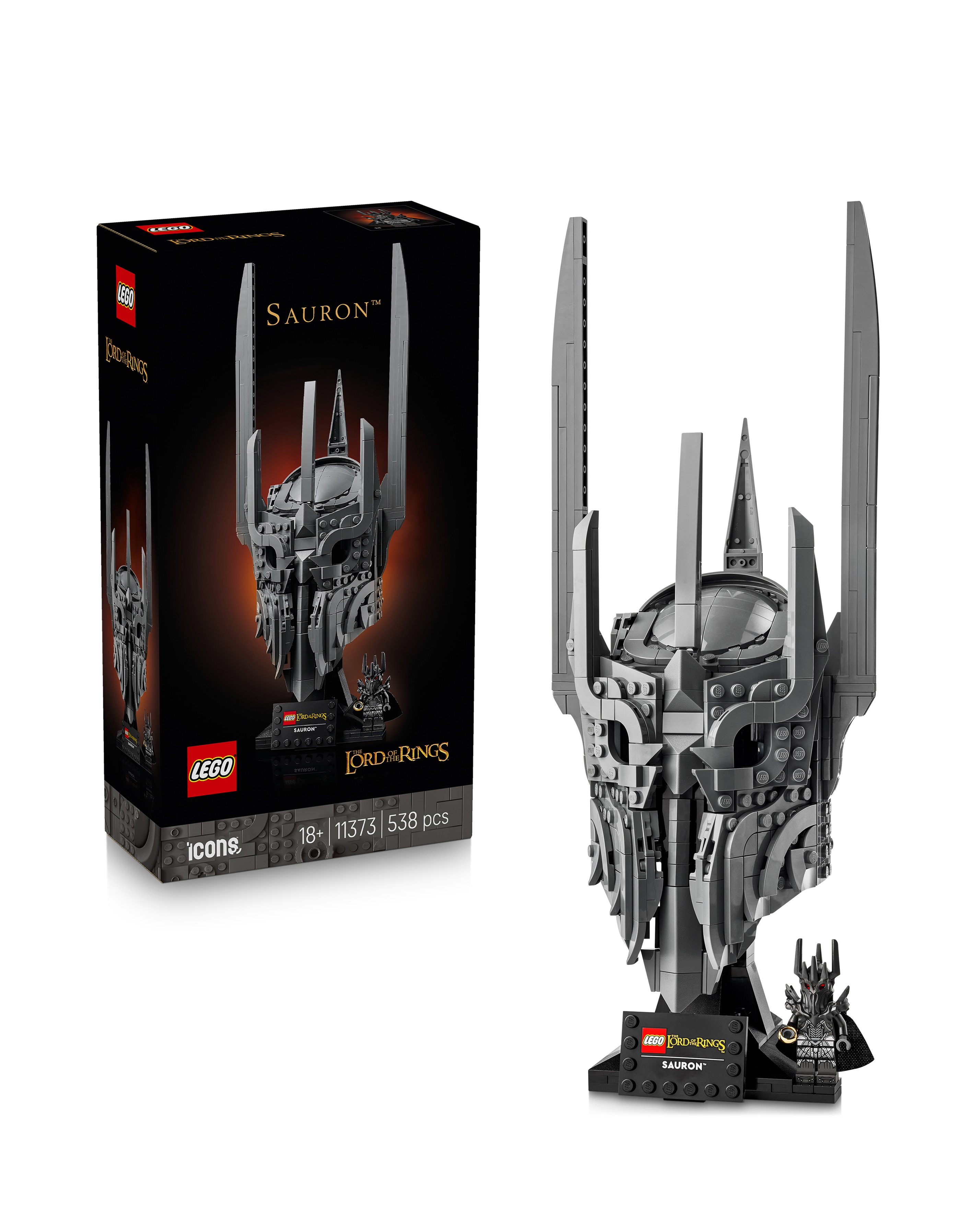 LEGO Icons: Saurons Helmet