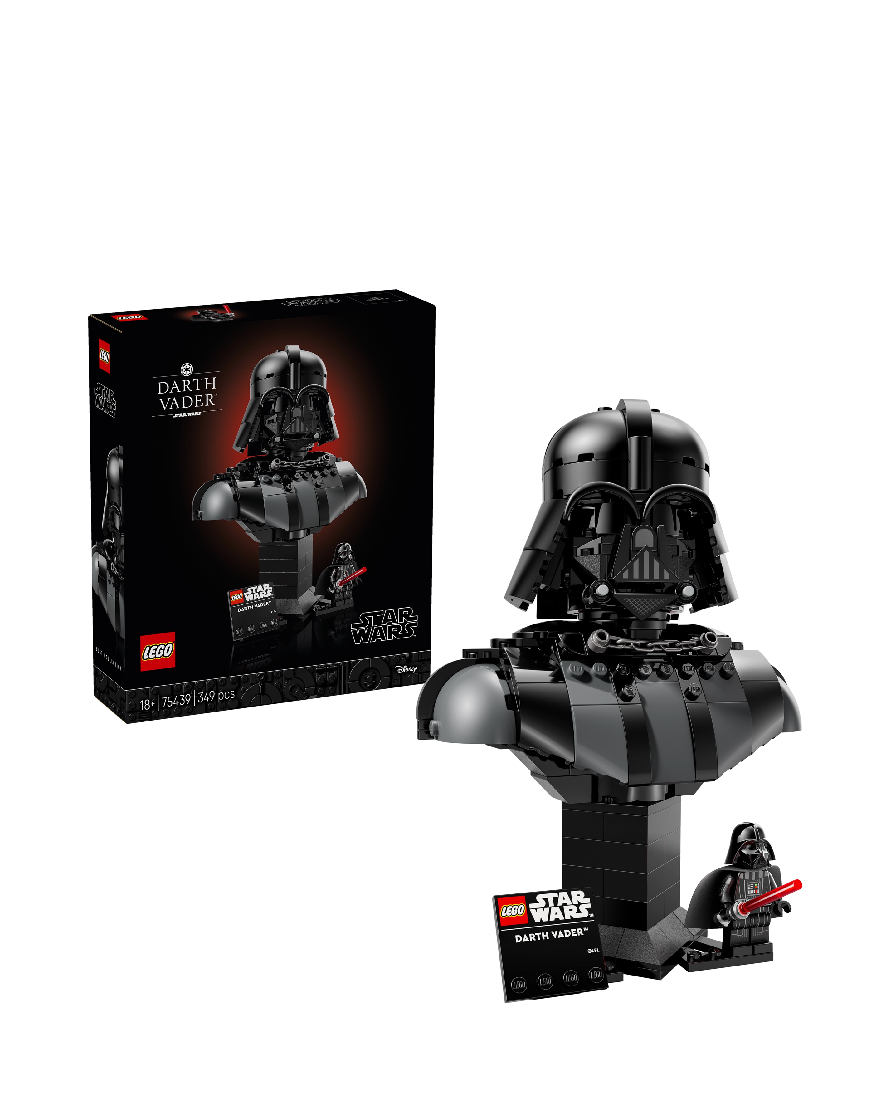 New In - LEGO Star Wars Darth Vader Bust 75439