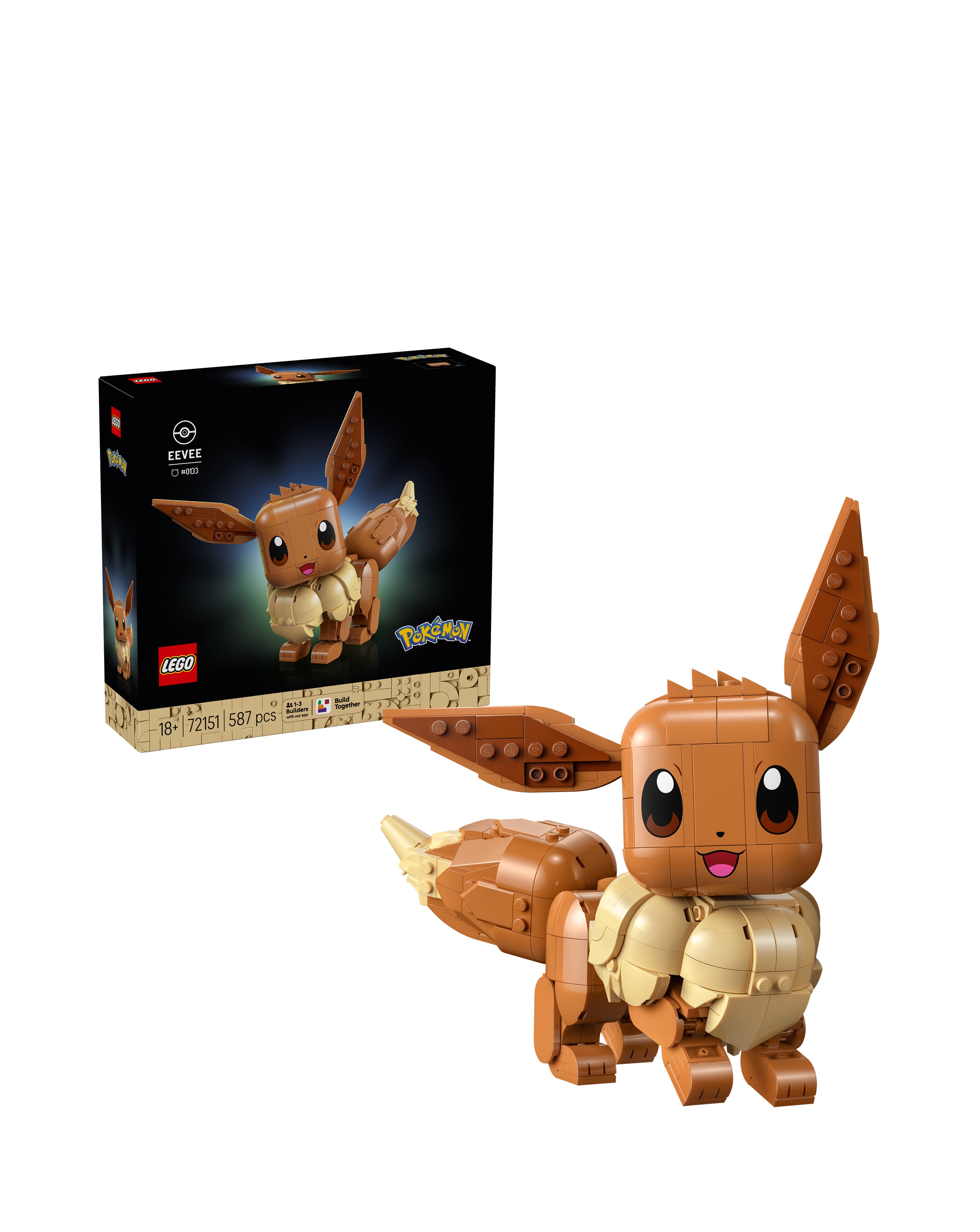 New In - LEGO Pokemon Eevee 72151
