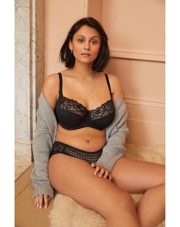 Panache Envy Full Cup Wired Bra Black