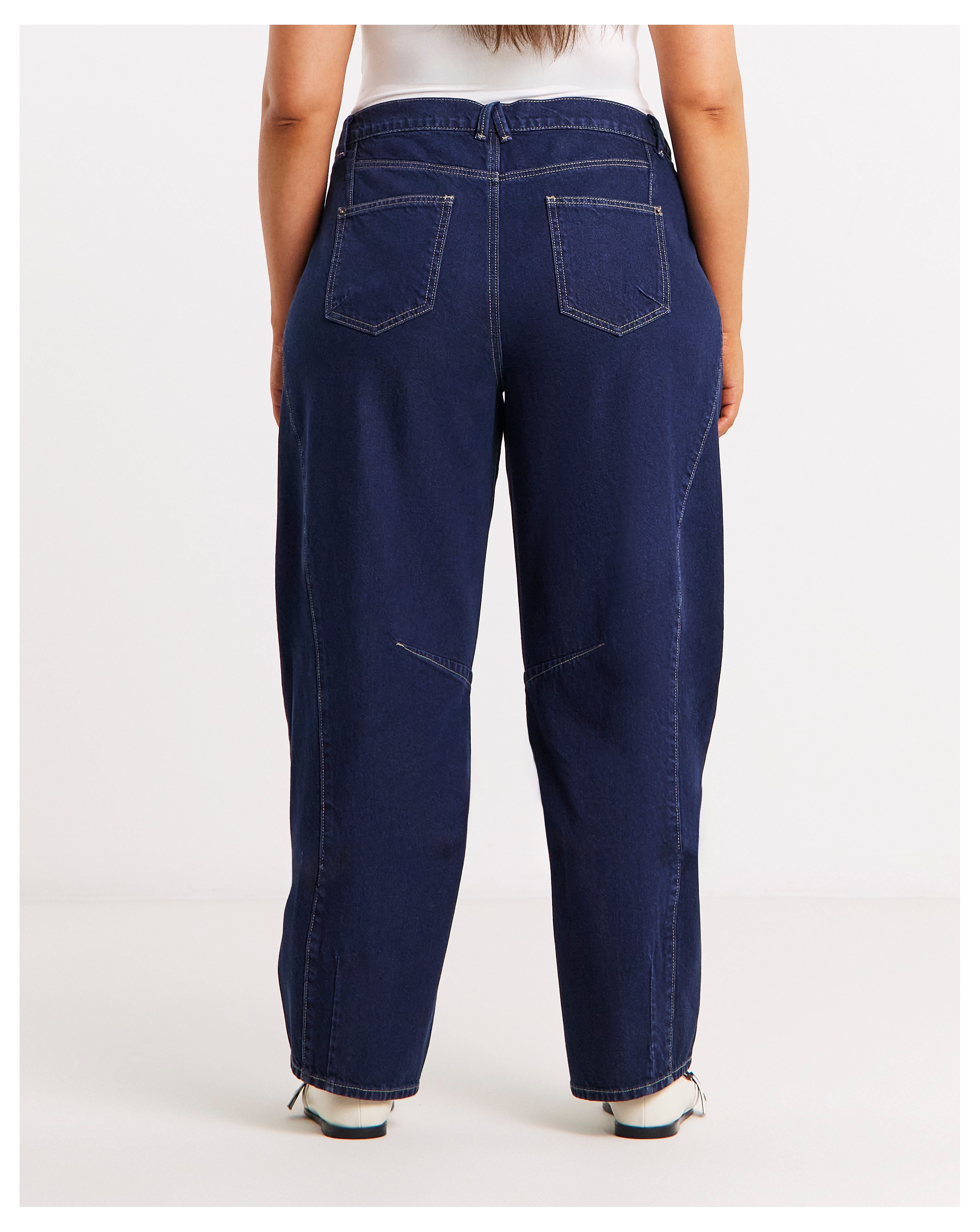 Simply Be Indigo Autehntic Tapered Leg Jean | JD Williams