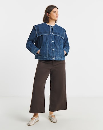 Indigo Sailor Collar Denim Jacket