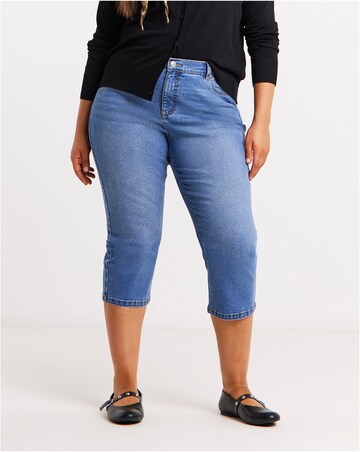 Simply Be Bue Slim Crop 24/7 Jeans