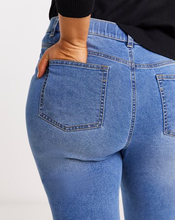 Simply Be Bue Slim Crop 24/7 Jeans