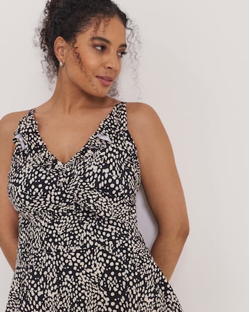 Simply Be Value 2 Pack Ruffle Swimdresses