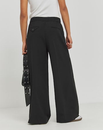 Turned Over Waistband Tailored Trouser