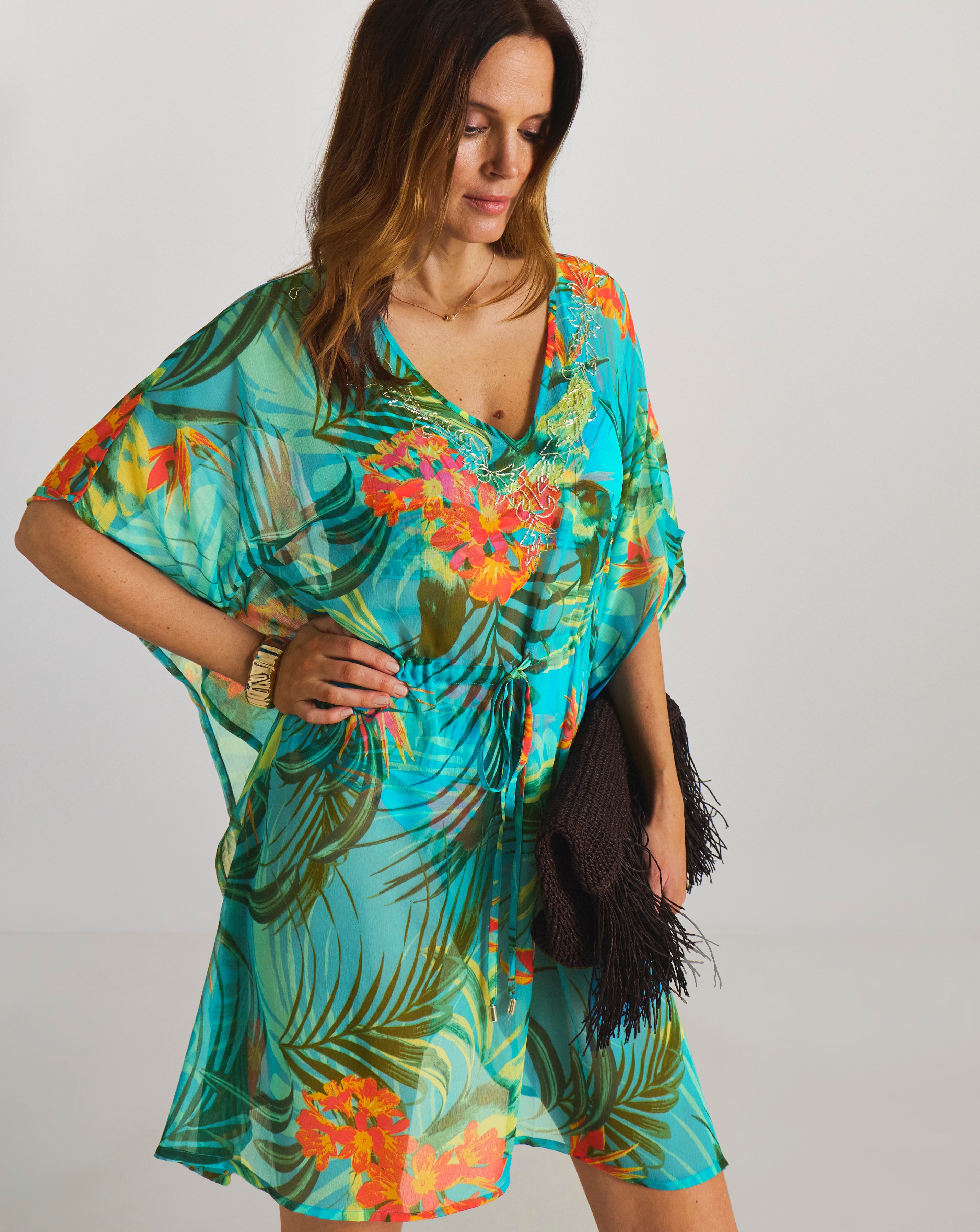 New In - Embellished Kaftan