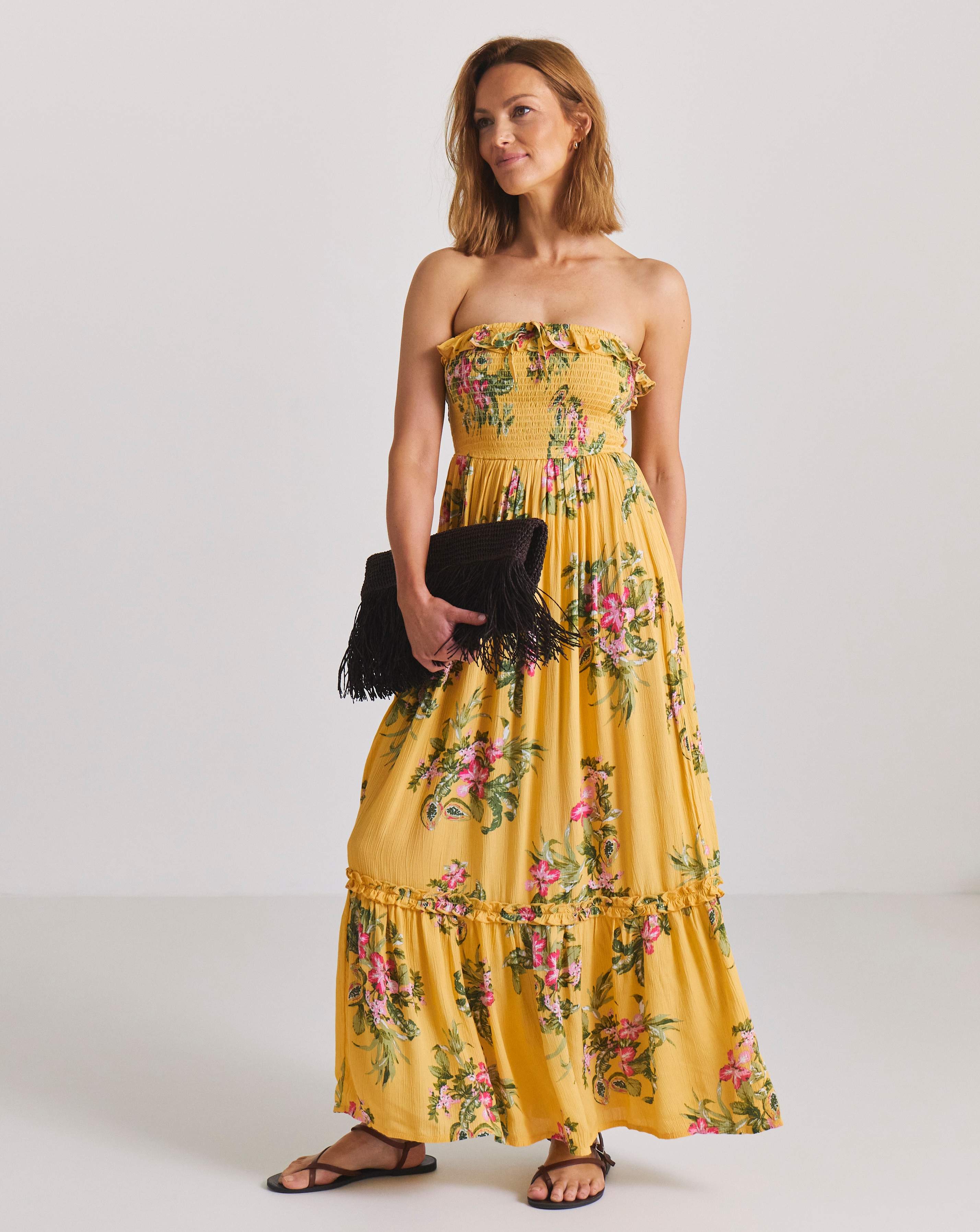 New In - Ruffle Beach Dress