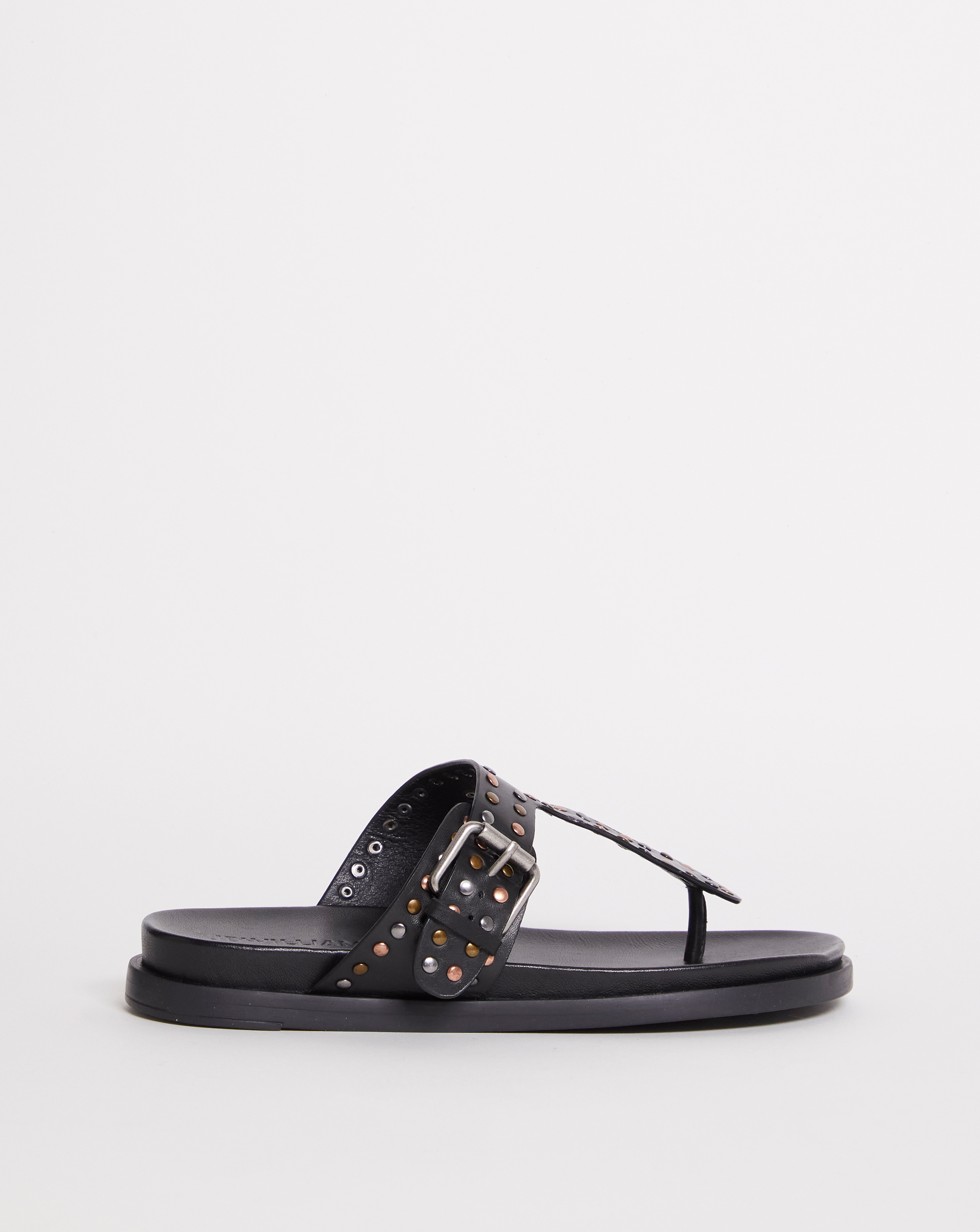 Leather Toe Post Sandal EEE Fit