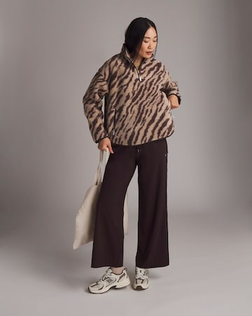 Sweaty Betty Plush Half Zip Printed Fleece