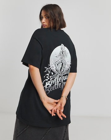 Black Beetlejuice License T-Shirt