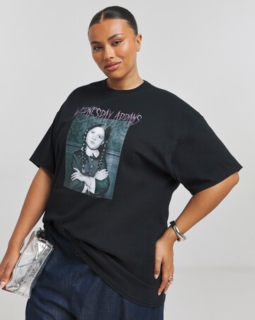 Black Wednesday Addams License T-Shirt