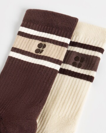 Sweaty Betty Ribbed Crew Sock 2 Pack