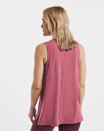 Sweaty Betty Elevated Cotton Boxy Sleeveless Tank