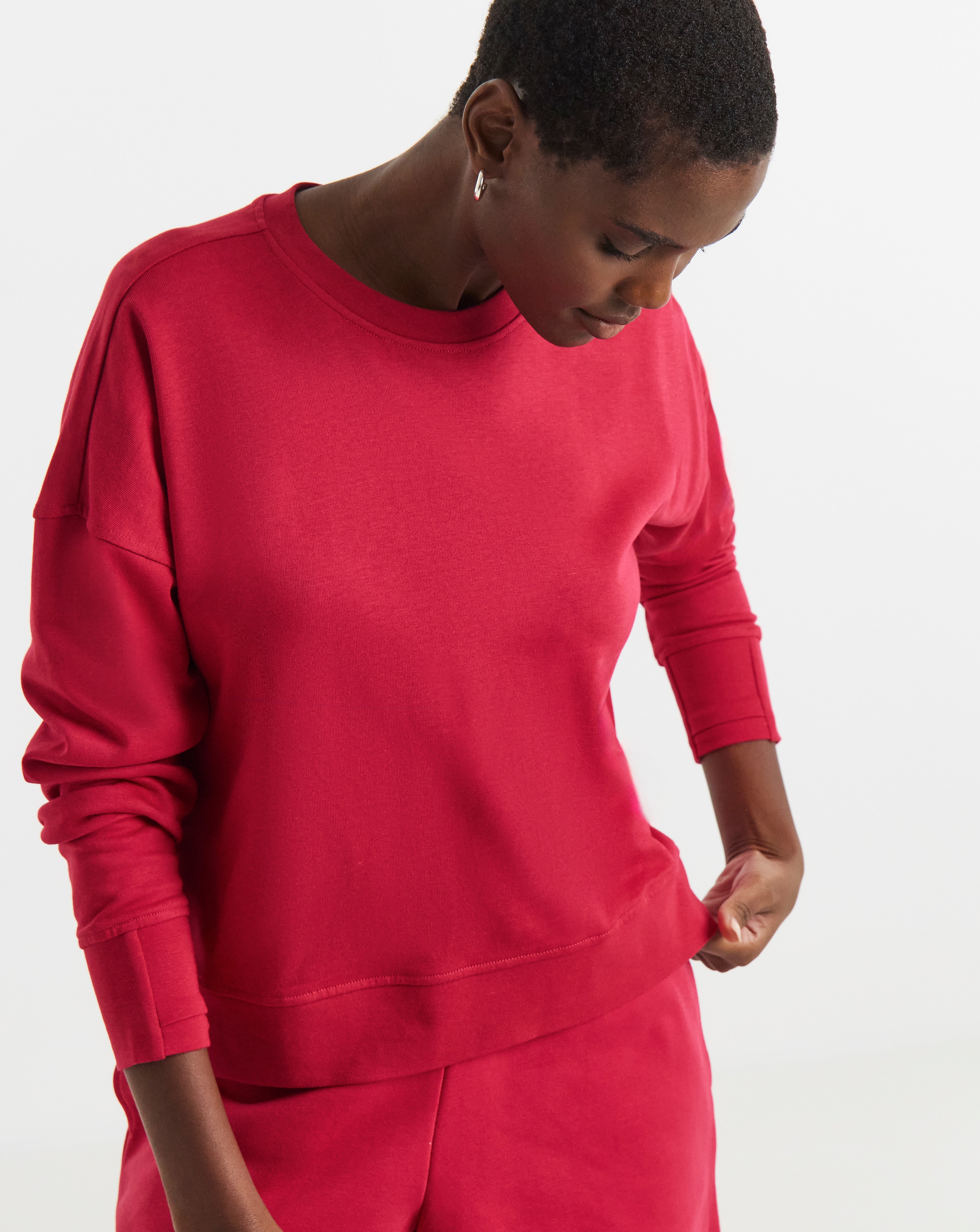New In - Sweaty Betty After Class Crop Sweatshirt