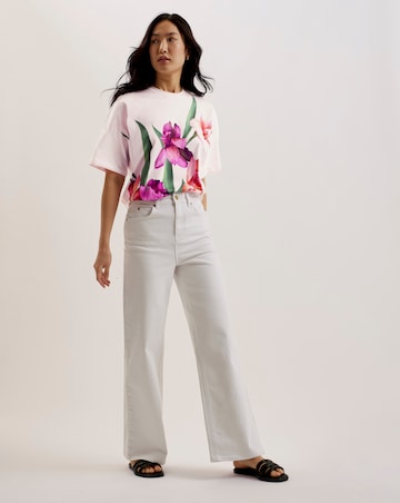 Ted Baker Besalu Printed Boxy Tee