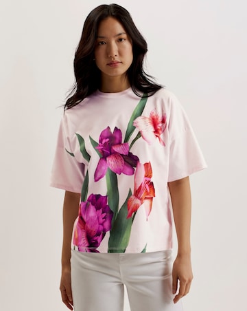 Ted Baker Besalu Printed Boxy Tee