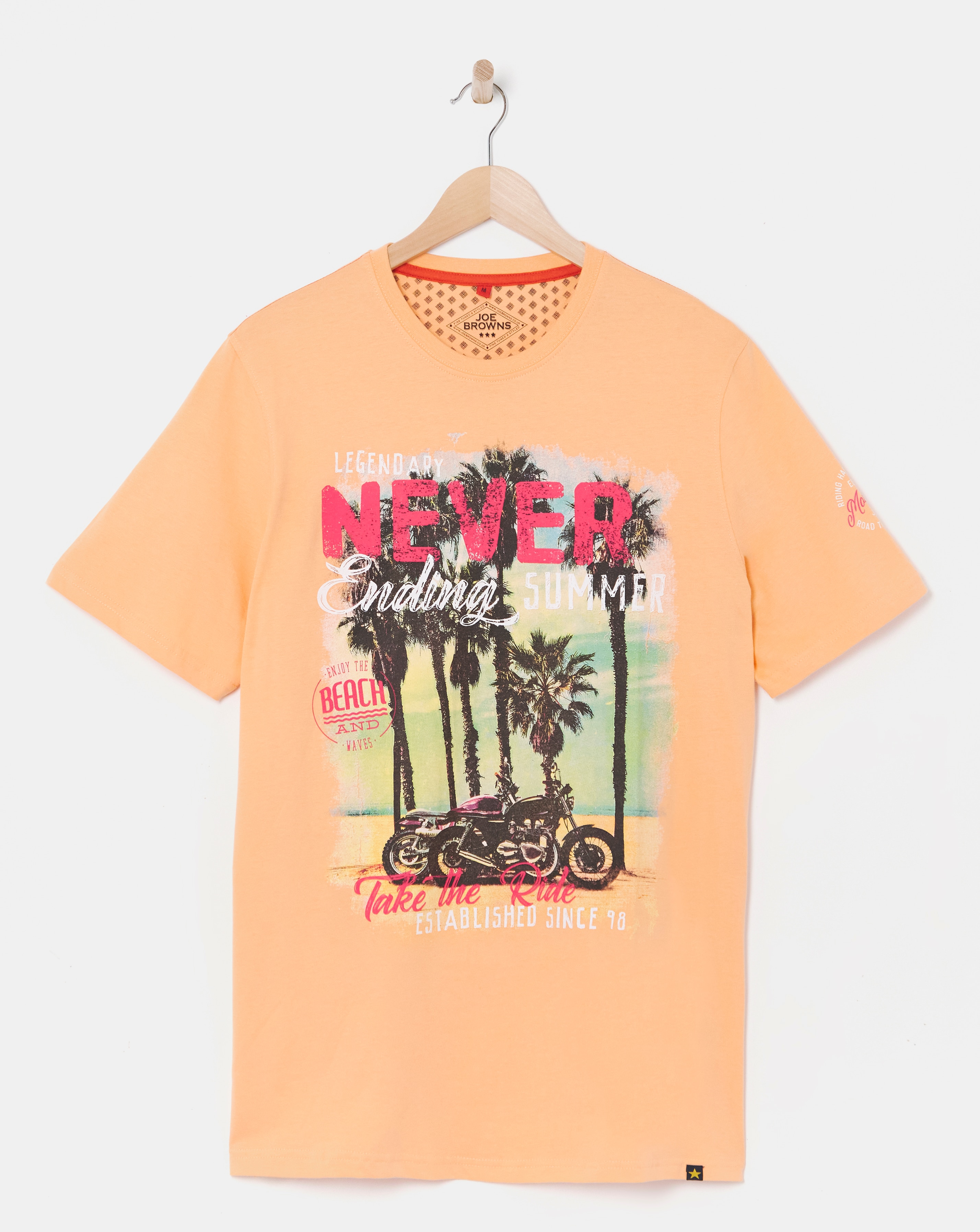 Joe Browns Palm Tree T-Shirt Long Length