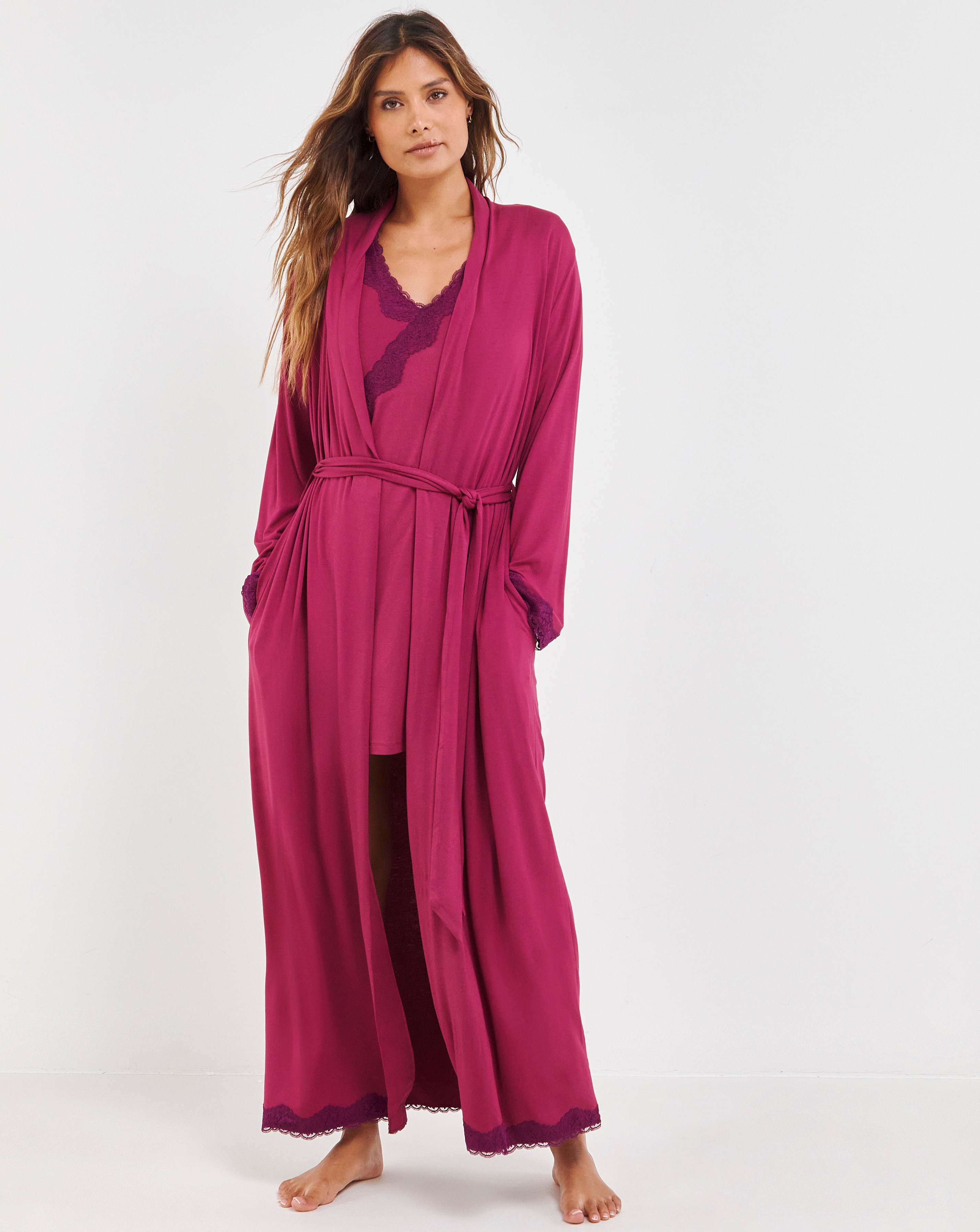Pretty Secrets Cool Stretch Midi Gown
