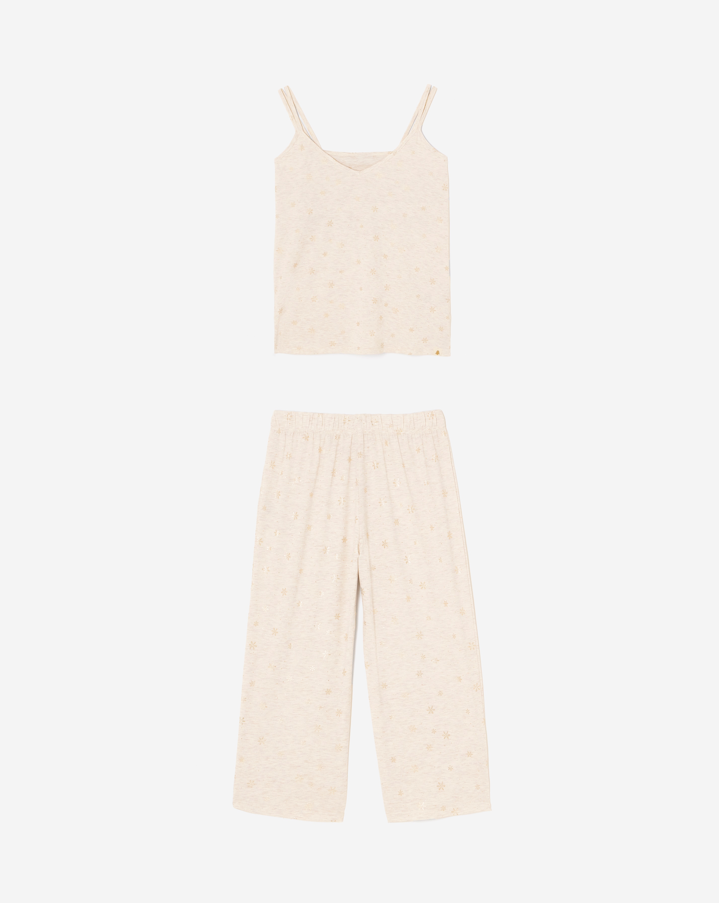 Pretty Lounge Snowflake Culotte Set