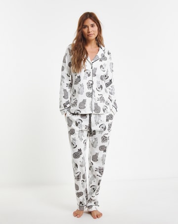 Pretty Secrets Button Through PJ Set