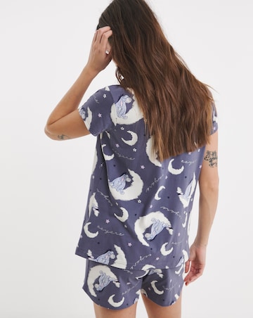 Disney Eeyore Cloud Print Pyjama Short Set