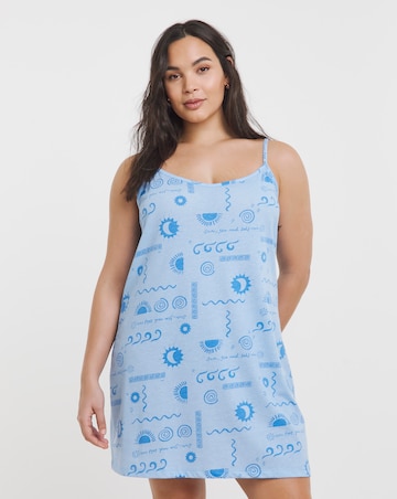Sunshine Print Value Chemise Nightie