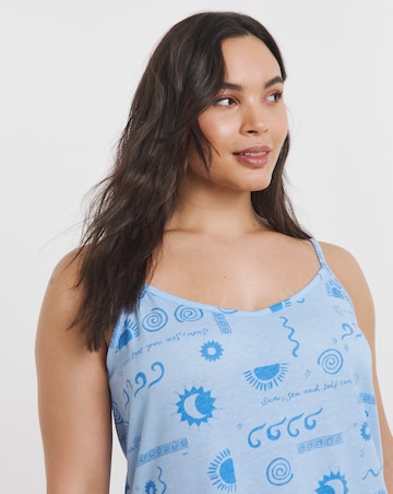 Sunshine Print Value Chemise Nightie