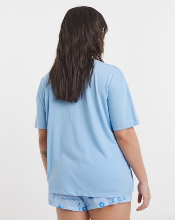 Sunshine Print Value Pyjama Shortie Set