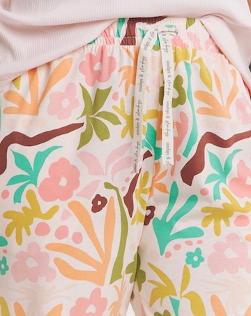 2 Pack Ribbed Racer Vest Pyjama Sets