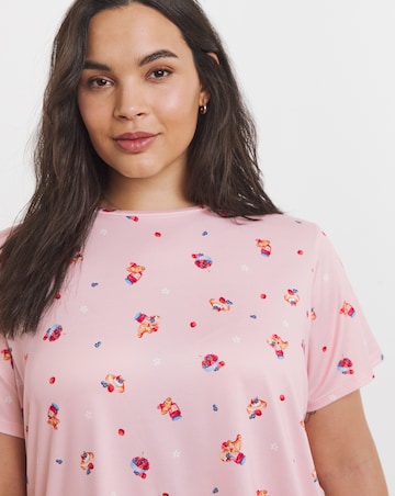 Mini Brunch Print Pyjama Shortie Set