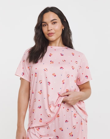 Mini Brunch Print Pyjama Shortie Set