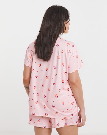 Mini Brunch Print Pyjama Shortie Set