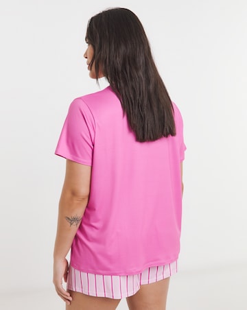 Fruit Print Pyjama Shortie Set