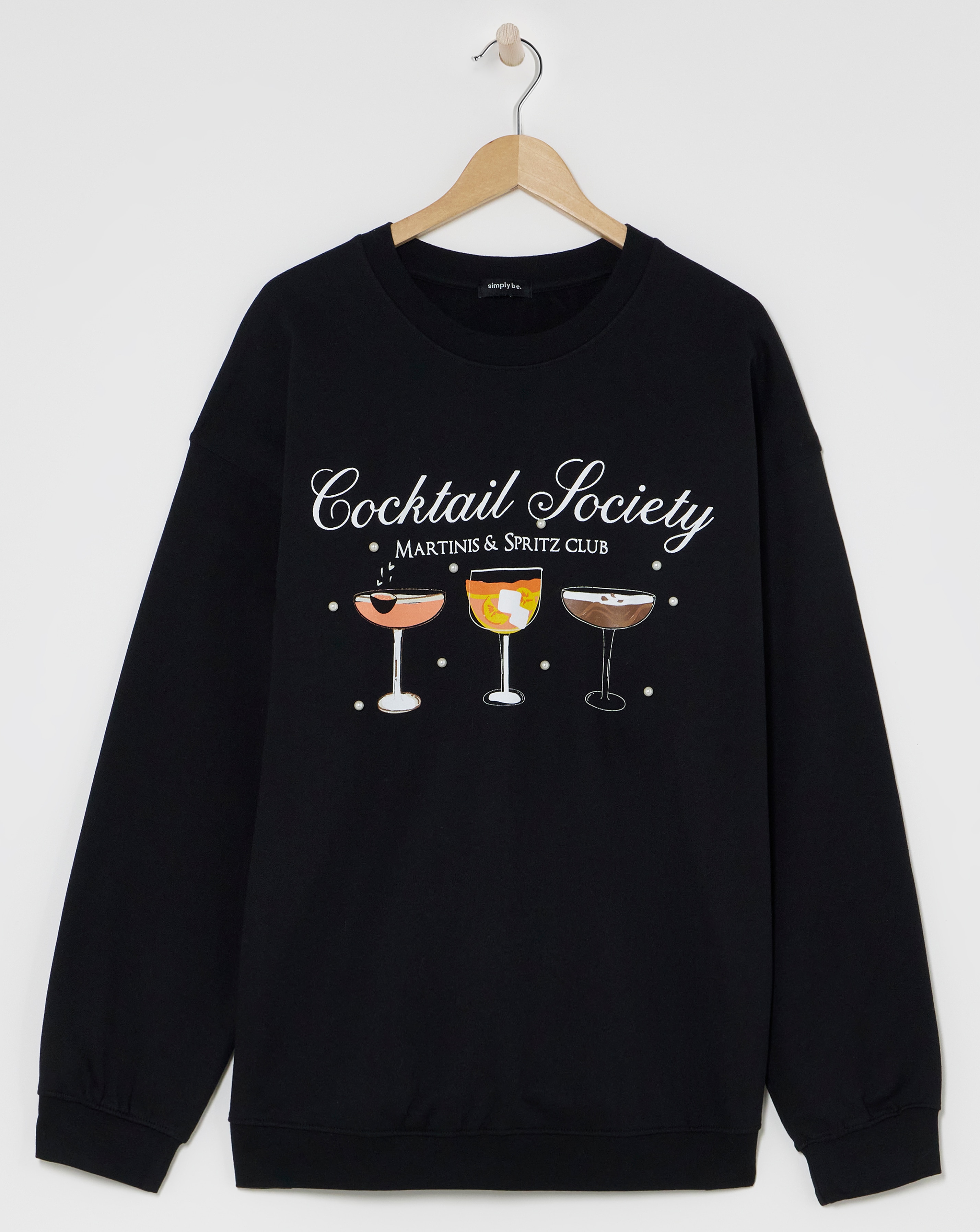 Cocktail Society Pearl Sweatshirt