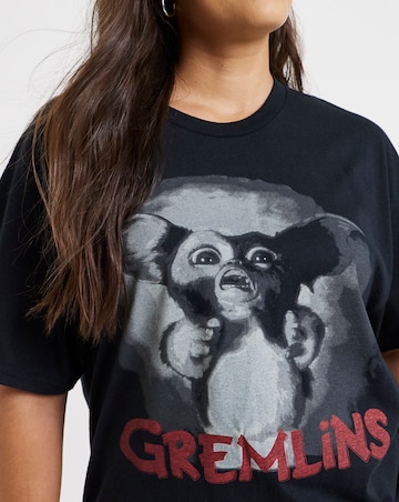 Black Gremlins License T-Shirt