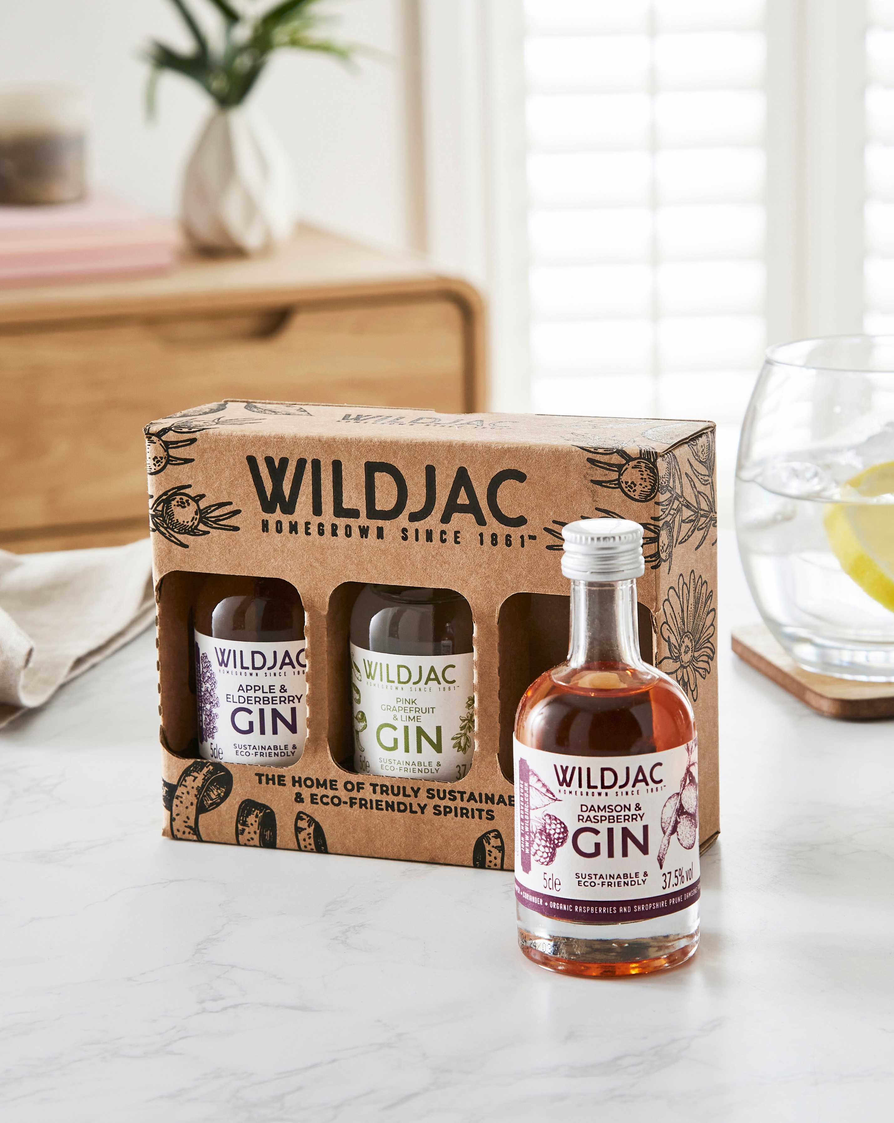 Wildjac Fruit Gin Collection Gift Box