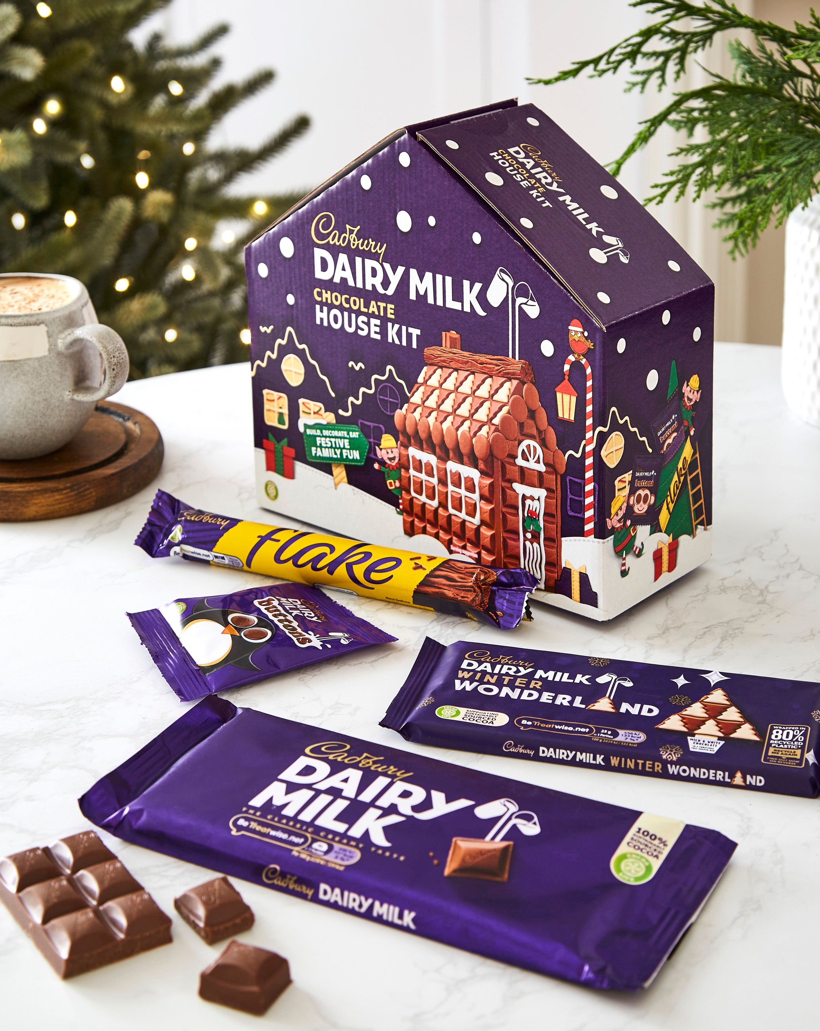 Cadbury Christmas Chocolate Cottage Kit